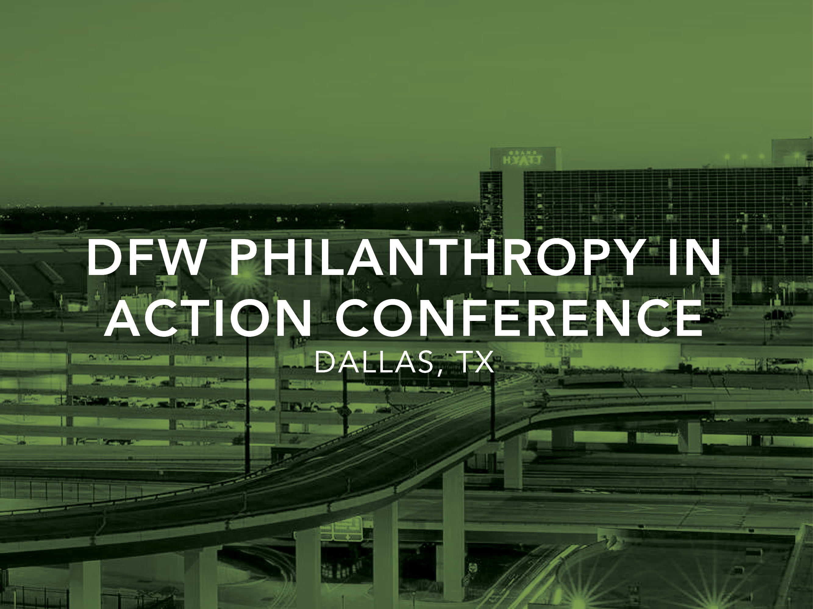 DFW Philanthropy in Action Conference